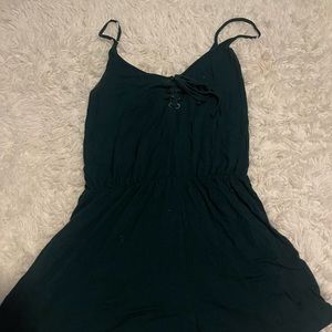 emerald green forever 21 dress